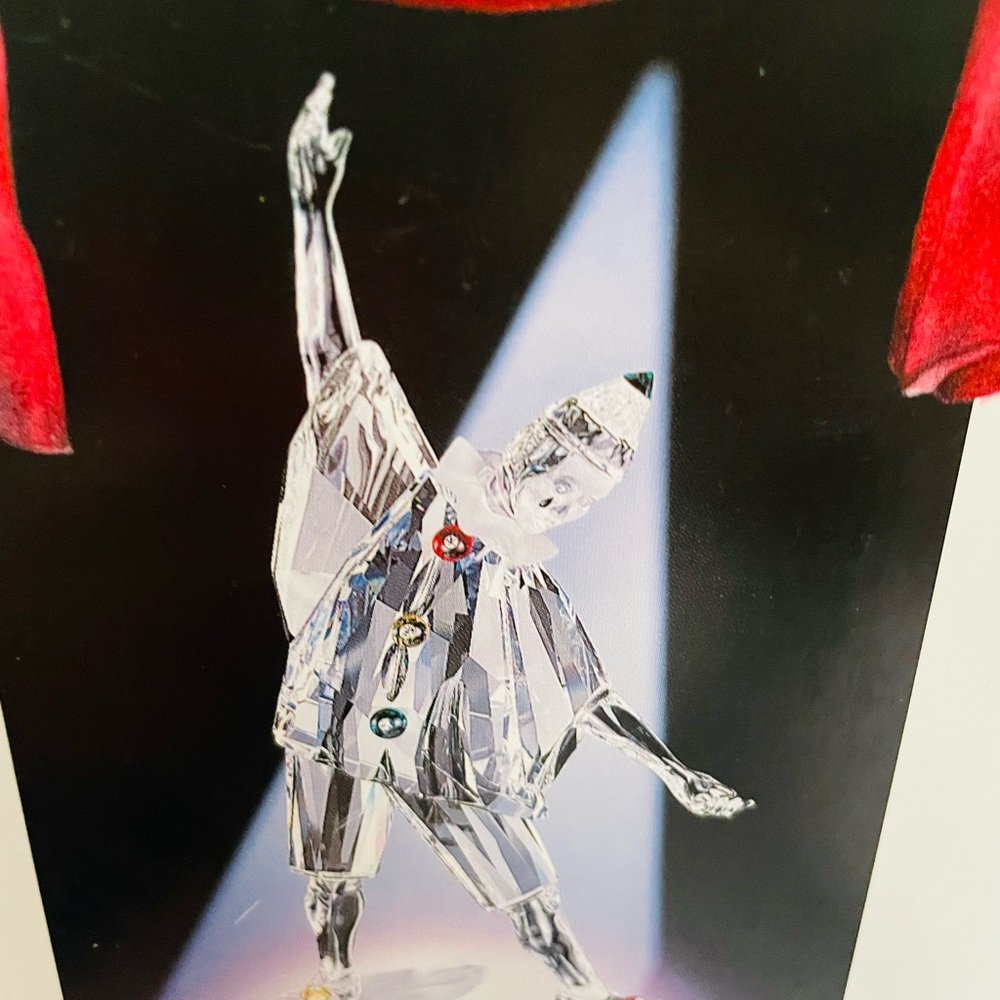 Atelier Swarovski Crystal Clown Figurine
